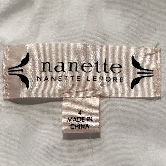 Nanette Lepore White Lace Mermaid Midi Dress Sz. 4 - Picture 11 of 12